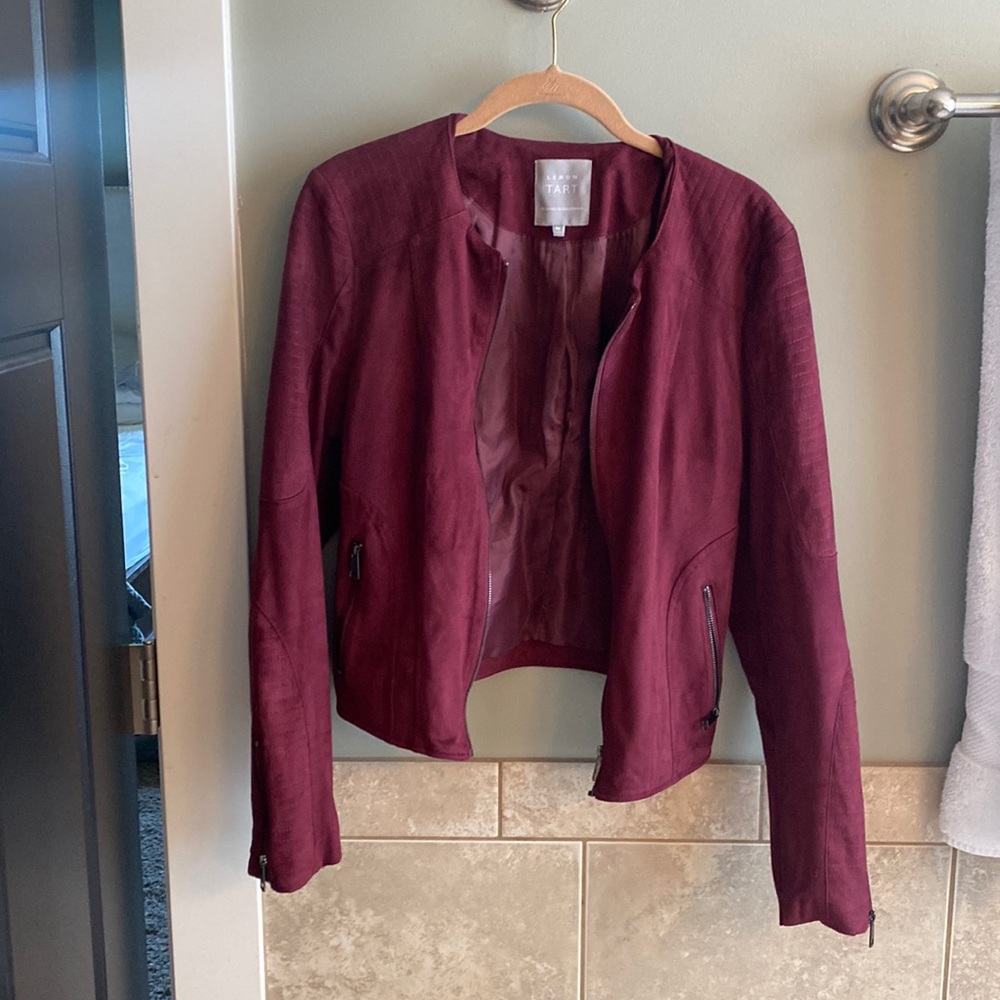 Lemon Tart suede jacket size M